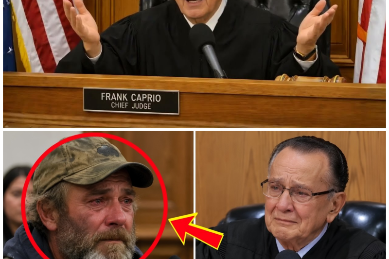 This Homeless Veteran’s Past Made Judge Caprio WEEP – His Response Is EVERYTHING