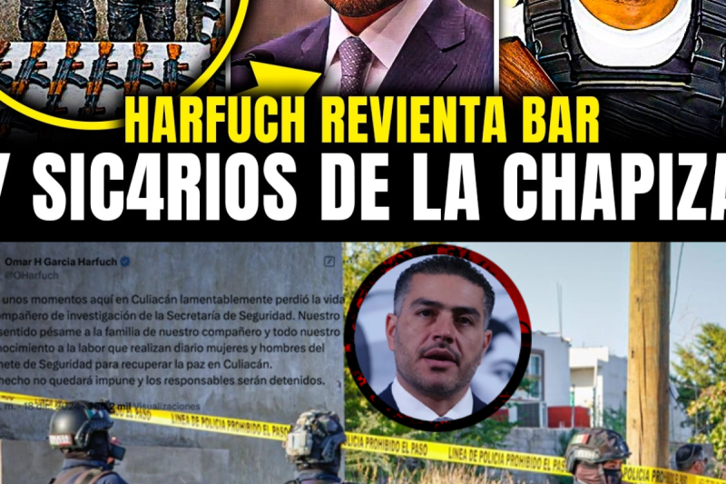 HARFUCH CATEA el BAR De la CHAPIZA y REVIENTA a 7 SICIARIOS en CULIACAN 