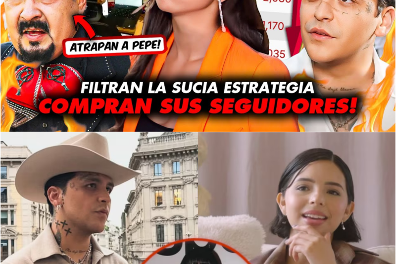 ¡El Imperio de la Mentira Digital! Acusan a Ángela Aguilar, Christian Nodal y Pepe Aguilar de Comprar Bots para Ocultar su Caída