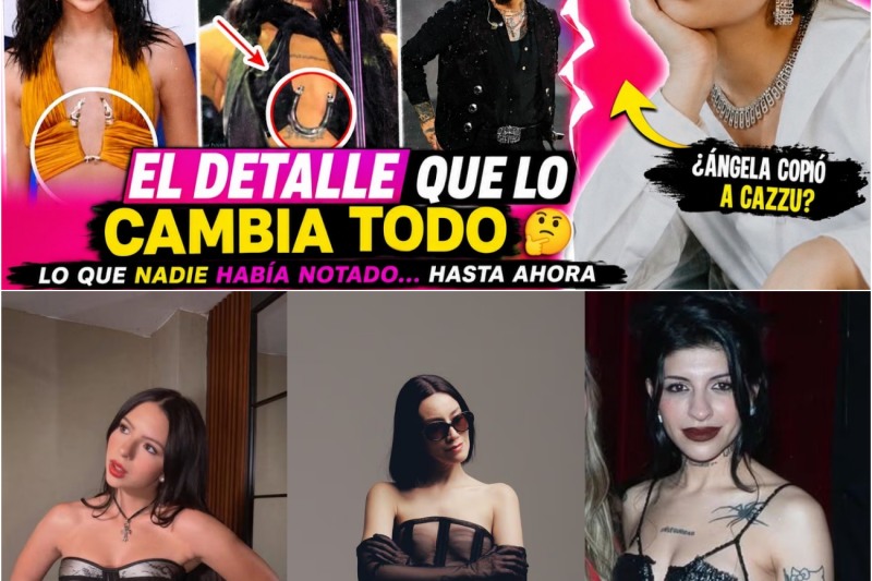 El misterioso eco de Cazzu: ¿Por qué la entrada de Ángela Aguilar en el concierto de Nodal desató la furia en redes sociales?