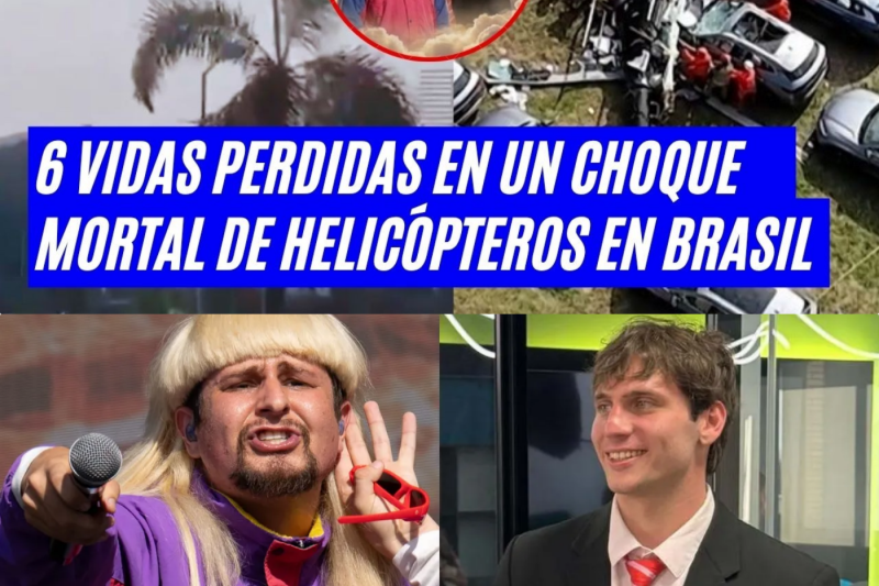 Tragedia en los Cielos de Río: El Vuelo Final que Apagó las Voces de Oliver Tree, Gaspi y Lucas Vinale