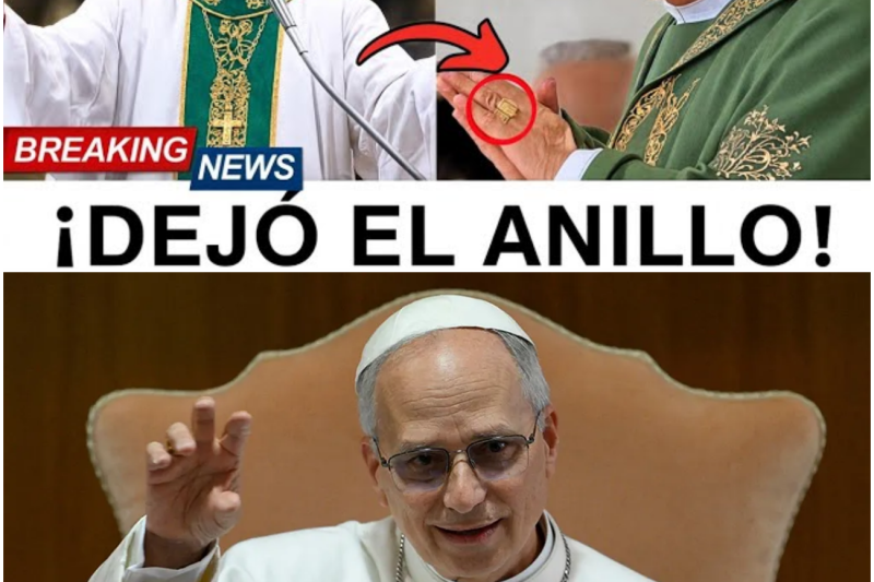 El Papa León XIV Abandona el Anillo del Pescador: El Fenómeno Sobrenatural que Desafía a la Curia Romana