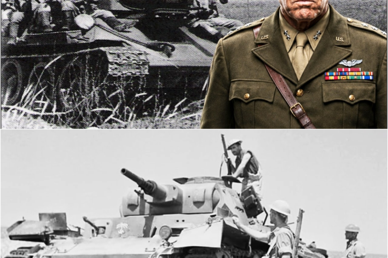 ¿Qué hizo Patton cuando el Ejército le envió un batallón de tanques que nadie más quería aceptar?