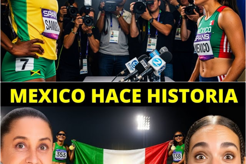 Imposible que me gane una Mexicana, amenazó la velocista Jamaicana y la Mexicana voló en los 200 mts