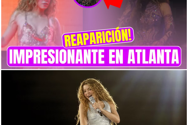 ¡El Regreso Triunfal de la Loba! Shakira Hace Vibrar a Atlanta con un Lleno Absoluto, Emoción a Flor de Piel y un Espectáculo Histórico
