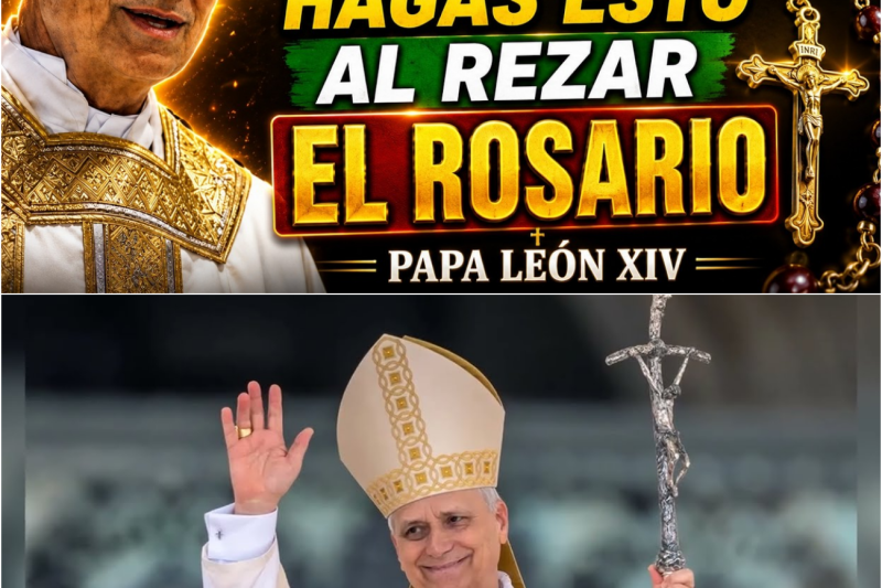 El ultimátum del Papa León XIV: Por qué la gran mayoría de los fieles reza mal el rosario y cómo activar su verdadero poder