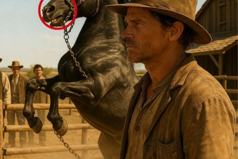 Hombre Rico Se Burla: “Toca El Caballo Y Este Rancho Es Tuyo”…Lo Que Siguió Dejó A Todos En Silencio