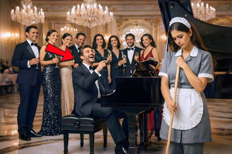 “TE HAGO CEO SI TOCAS ESTE PIANO” — EL MILLONARIO SE RÍE, PERO ELLA TOCÓ COMO UNA VERDADERA GENIA