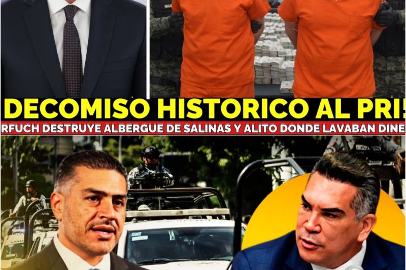 ¡GOLPE MAESTRO AL PODER EN LA SOMBRA! Harfuch Desmantela el “Albergue” Clandestino de Alito Moreno y Salinas de Gortari: Dinero, Huachicol y Listas Secretas