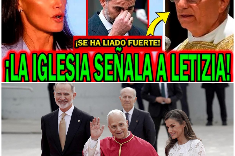 ¡Tensión Máxima en el Palacio Real! El Desplante Histórico de la Reina Letizia a Pedro Sánchez y el Misterio de la Princesa Leonor ante el Papa León XIV