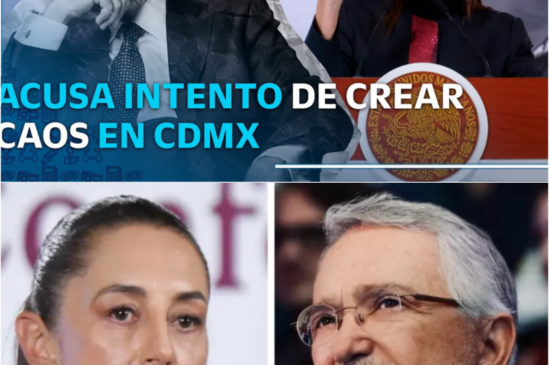 Sheinbaum Destapa el Complot: La Alianza Secreta Entre la Ultraderecha y Grupos Radicales Para Sembrar el Caos en México