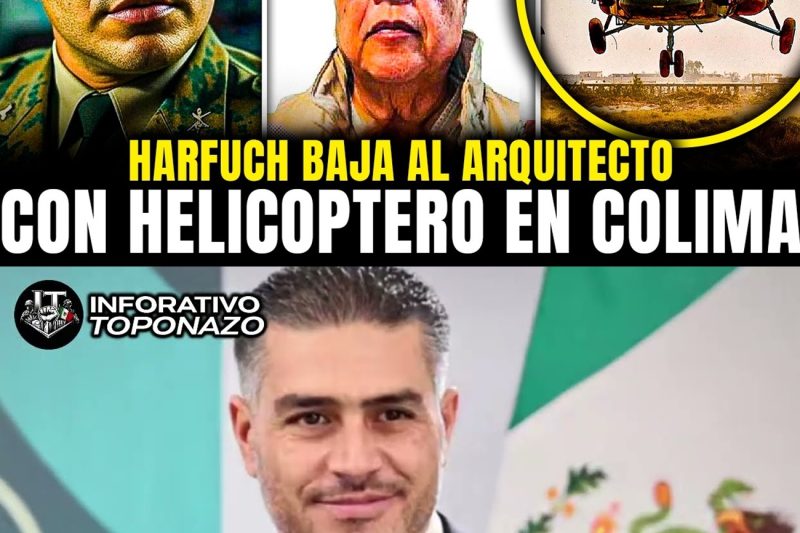 HARFUCH REVIENTA a “EL ARQUITECTO” del CJNG con HELICOPTERO BLACK HAWK y MANDA MENSAJE en COLIMA tl
