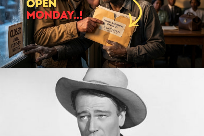 John Wayne se detuvo cuando un pequeño pueblo perdió a su único médico en Montana, 1956 — Después…