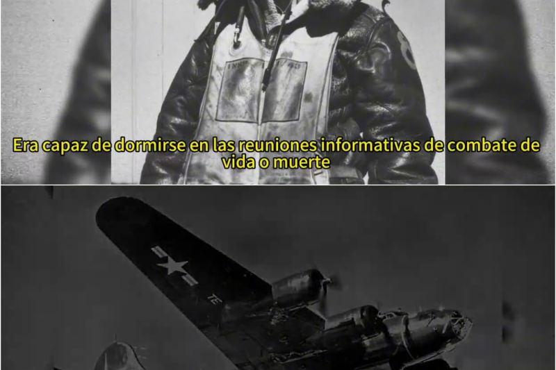 When this German fighter crashed into his B-17 — it landed with it still inside.