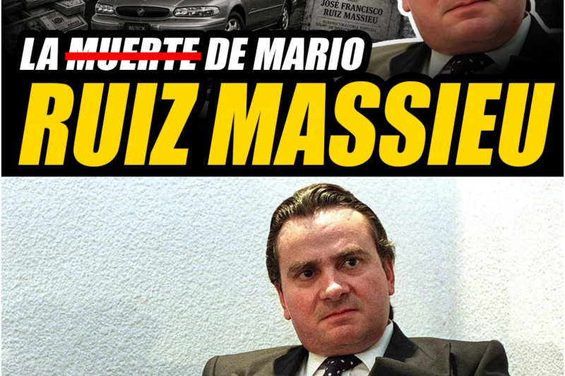 La Caída de un Intocable: Traición, Poder y el Oscuro Fin de Mario Ruiz Massieu