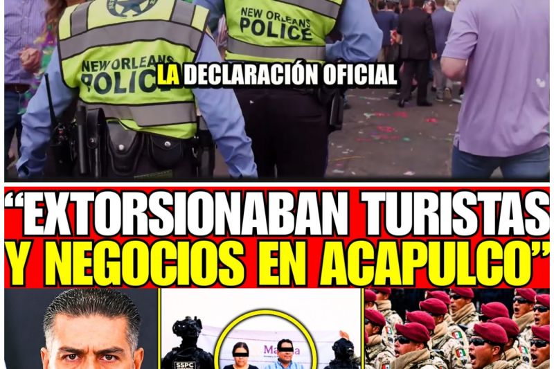 ¡HARFUCH REVIENTA GRUPO de EXTORSIONADORES de TURISTAS en ACAPULCO; ASÍ CAEN LOS MALANDROS!