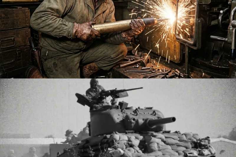 Un cargador inventó un truco “ESTÚPIDO” con un espejo: los Shermanes destruían Panzers 3X más rápido