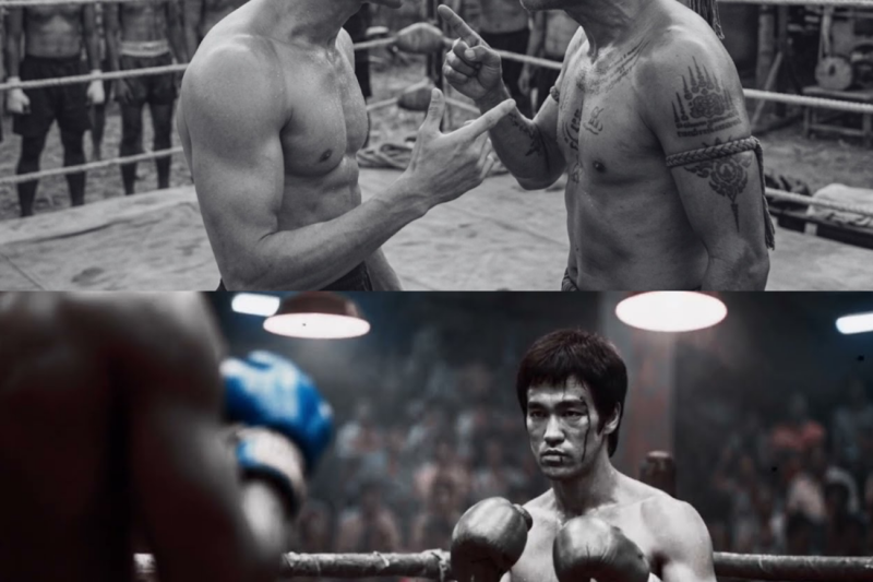 Campeón invicto de Muay Thai eligió a un hombre—era Bruce Lee, y todos lo abuchearon
