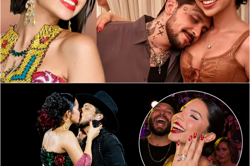 ¡Reaparición triunfal en la Plaza de Toros México!: Ángela Aguilar y Christian Nodal desatan la locura y silencian las críticas con una apasionada declaración de amor verdadero en pleno escenario