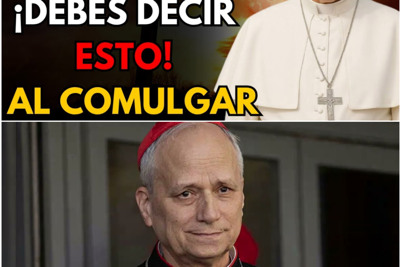 El secreto de la comunión: La poderosa frase del Papa León XIV que transforma tu alma para siempre