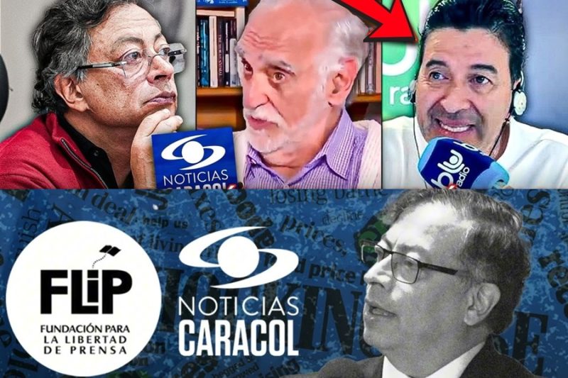 Caracol intenta minimizar la popularidad de Petro y termina ¡HUMILLADA!  tc