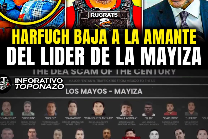 HARFUCH DETIENE a la AMANTE del LIDER de la MAYIZA y FILTRA la UBICACION de su BANDA