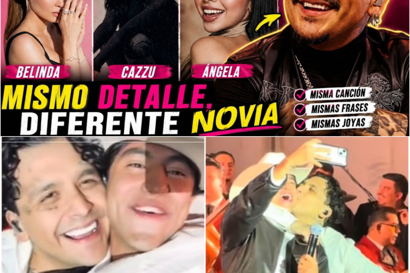 El rey del reciclaje emocional: Las pruebas que demuestran el patrón repetitivo de Christian Nodal con sus parejas