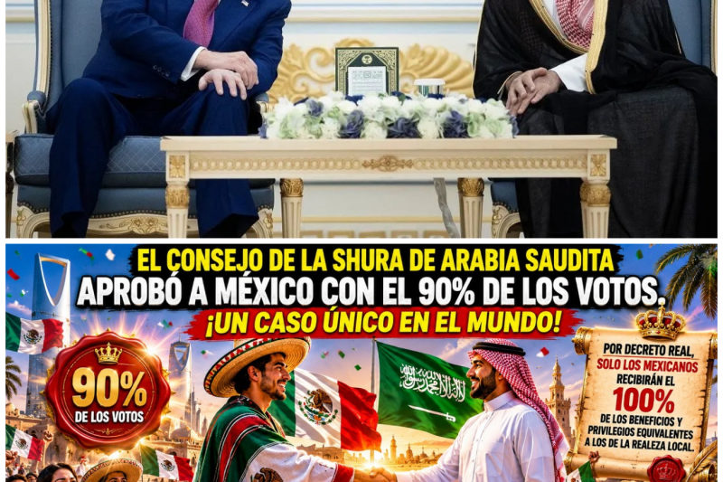 ¡Arabia Saudita aprobó a México con el 90% de los votos! ¿Por qué lo eligió sobre EE.UU. y Alemania?