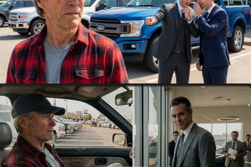 Clint Eastwood Entra de INCOGNITO a su Propio Consecionario y Lo Que Escucha Lo Deja HELADO