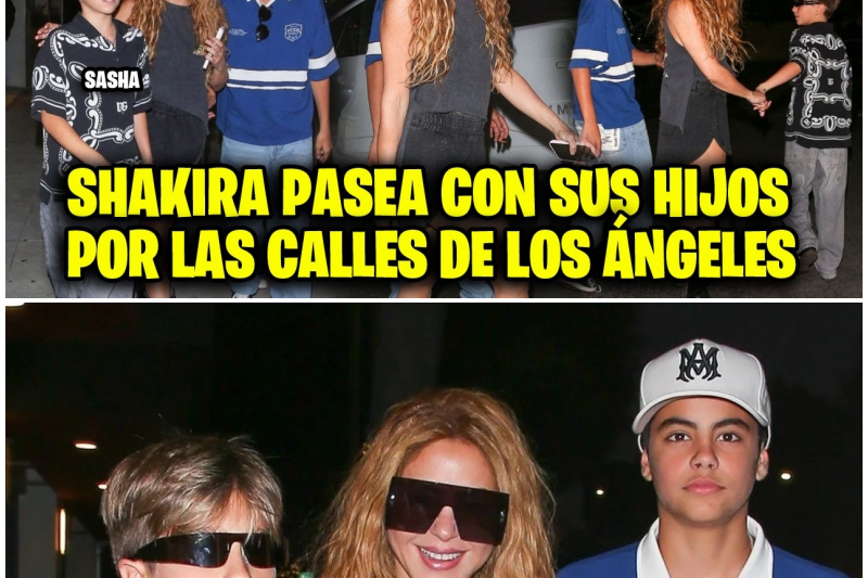 El Asombroso Cambio de Milan y Sasha: Shakira Paraliza Los Ángeles Mientras Supera un Aterrador Fallo de Seguridad en Pleno Escenario