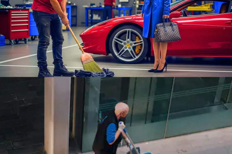 Un multimillonario contrató a un conserje… sin imaginar que era un mecánico al que todos subestiman.