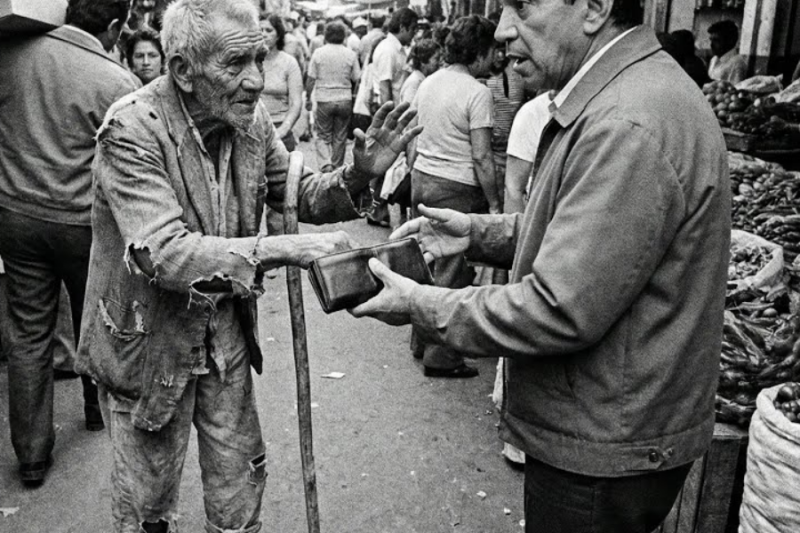 Cantinflas perdió su cartera llena de dinero—quien la devolvió lo dejó en SHOCK total