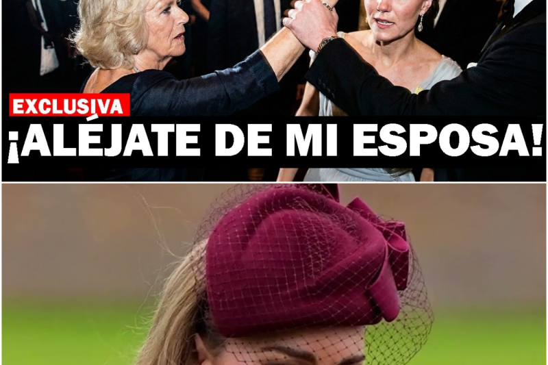 William está furioso después de que Camilla obligara a Kate a prestarle su tiara real