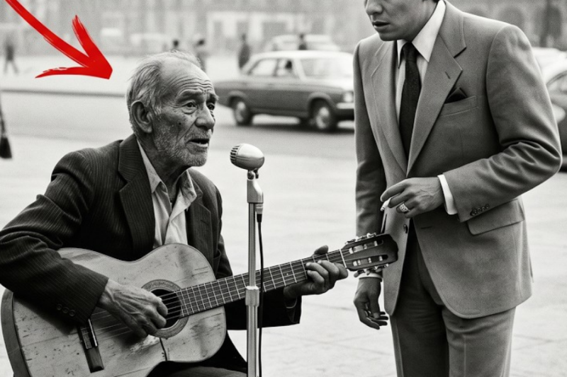 Un Anciano Sin Hogar Tarareaba “El Triste” Frente a un Micrófono — Hasta que JOSE JOSE se Detuvo