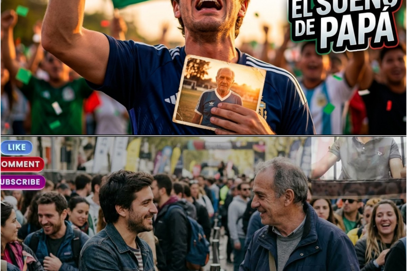 VINO POR EL MUNDIAL… Y MÉXICO LE DEVOLVIÓ A SU PADRE | LA HISTORIA QUE HIZO LLORAR AL MUNDO