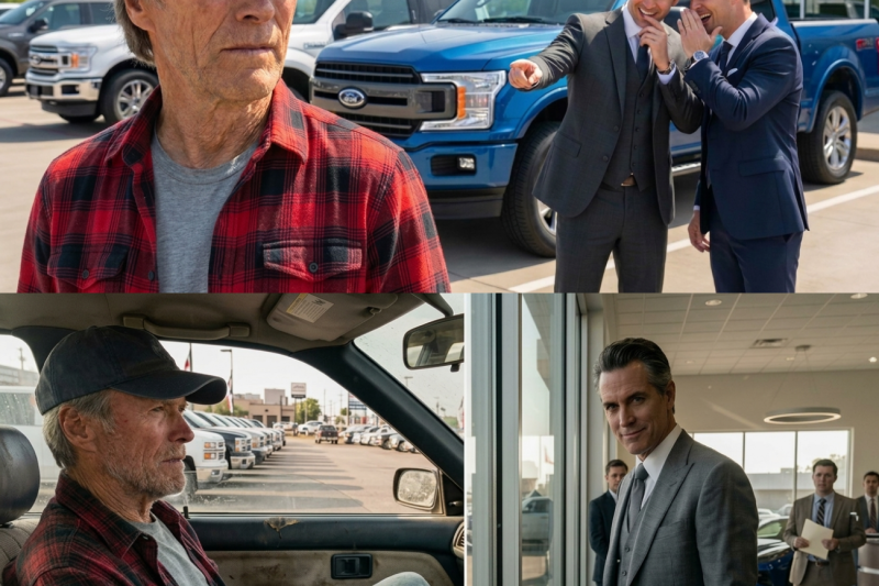 Clint Eastwood Entra de INCOGNITO a su Propio Consecionario y Lo Que Escucha Lo Deja HELADO