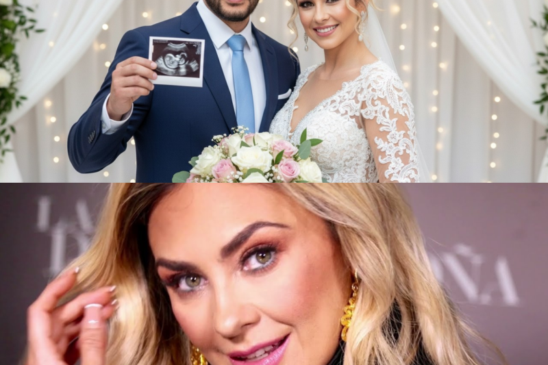 Estoy embarazada”: Aracely Arámbula finalmente revela detalles sobre su boda y su futuro bebé.