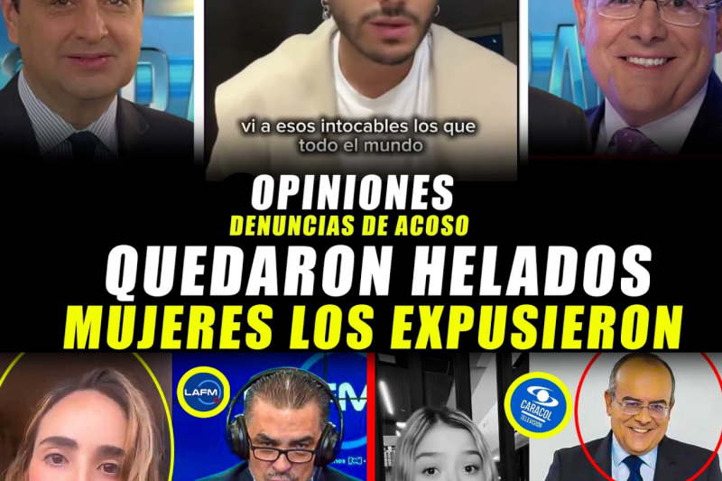 Terremoto en los medios colombianos: Jorge Alfredo Vargas y Ricardo Orrego fuera de Noticias Caracol tras graves denuncias de acoso sexual