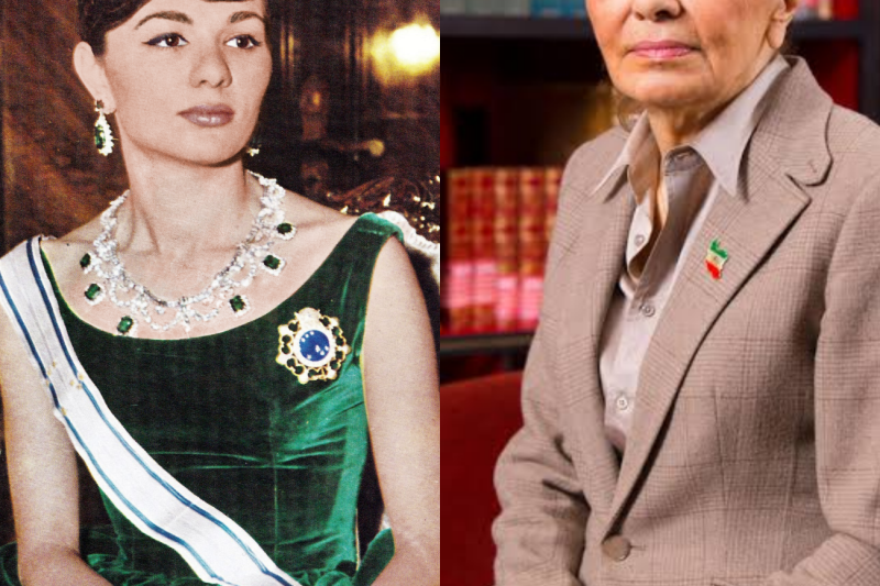 La TRÁGICA Vida de Farah Diba la Última Emperatriz de Irán