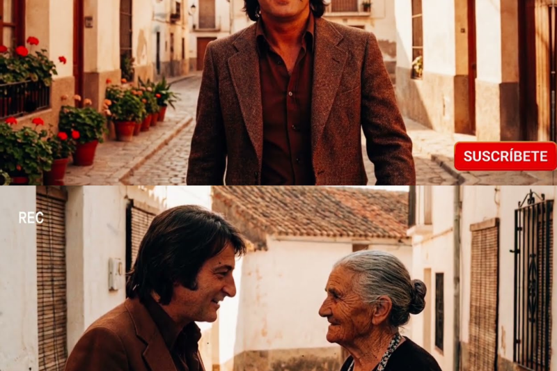 Nino Bravo ROPIÓ a LLORAR Cuando esta Vecina le Dijo Algo INESPERADO en su Regreso al Pueblo