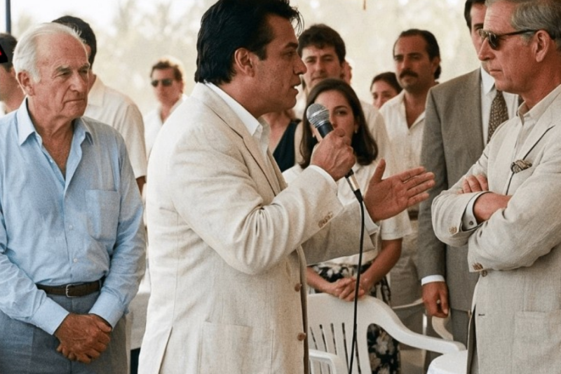 Juan Gabriel DETUVO el Show Cuando Vio a un Organizador del Festival Negando Agua a un Anciano