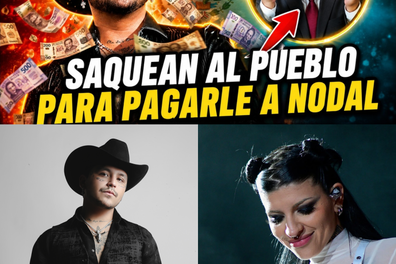 ¡El Gran Saqueo! El Escandaloso Negocio de Nodal y la Dinastía Aguilar con Dinero del Pueblo Mientras Cazzu Exige Justicia