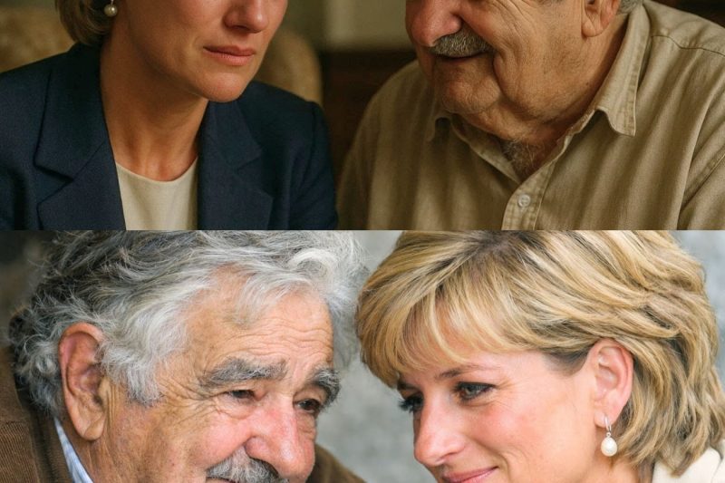 La Princesa Diana le confiesa a Mujica: “Nunca fui feliz” — lo que él responde la emociona