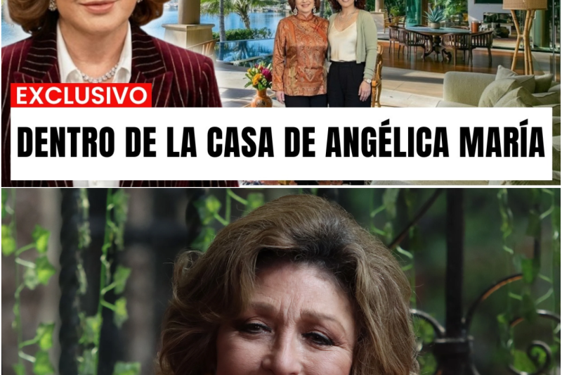 El misterioso refugio y la sólida fortuna de Angélica María: La verdad sobre la vida actual de la novia de México tras 70 años de gloria