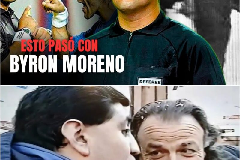 Esto pasó con BYRON MORENO