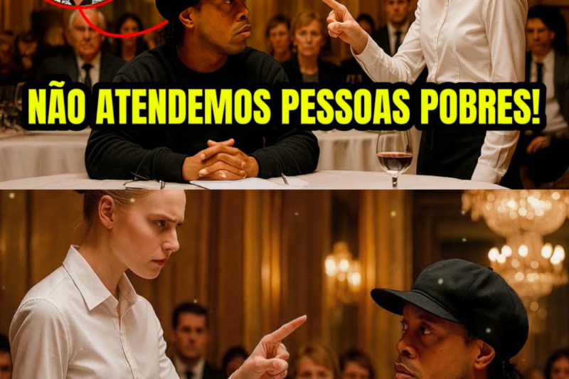 A garçonete tratou mal o Ronaldinho Gaúcho – Mas se arrependeu quando descobriu que…
