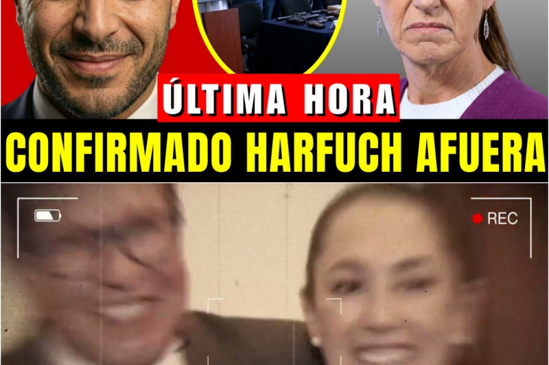¡FILTRADO! SHEINBAUM acaba de tomar la decisión que NADIE esperaba contra HARFUCH