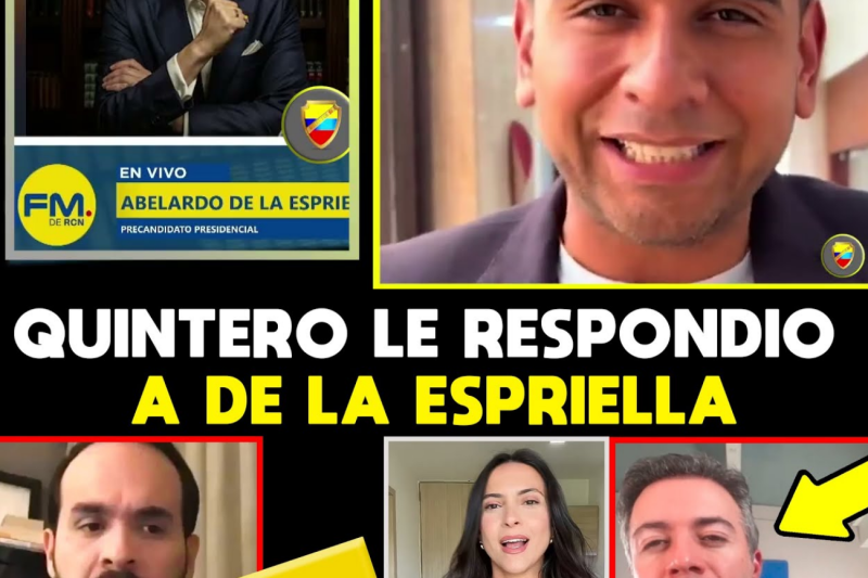 Tormenta política en Colombia: Daniel Quintero y sectores progresistas arremeten contra Abelardo de la Espriella tras violentas amenazas en medios radiales