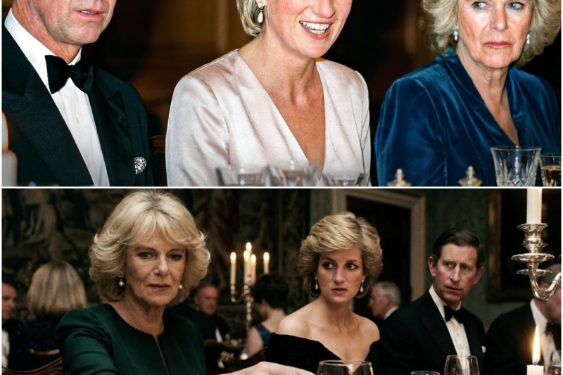 La Princesa Diana Movió Su Silla Entre Carlos Y Camilla — Nadie Estaba Preparado Para Lo Que Siguió