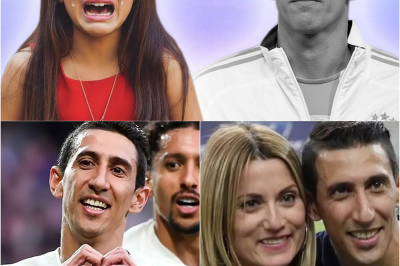 Ángel Di María conmueve al mundo: su hija rompe en llanto al confirmar una triste noticia familiar que obliga al astro a cambiar sus prioridades